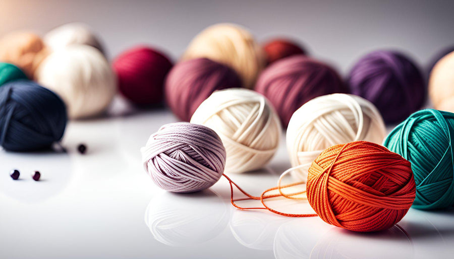 Closeup of Yarn Sitting on a Table - Shop Yarn - Revolution Fibers