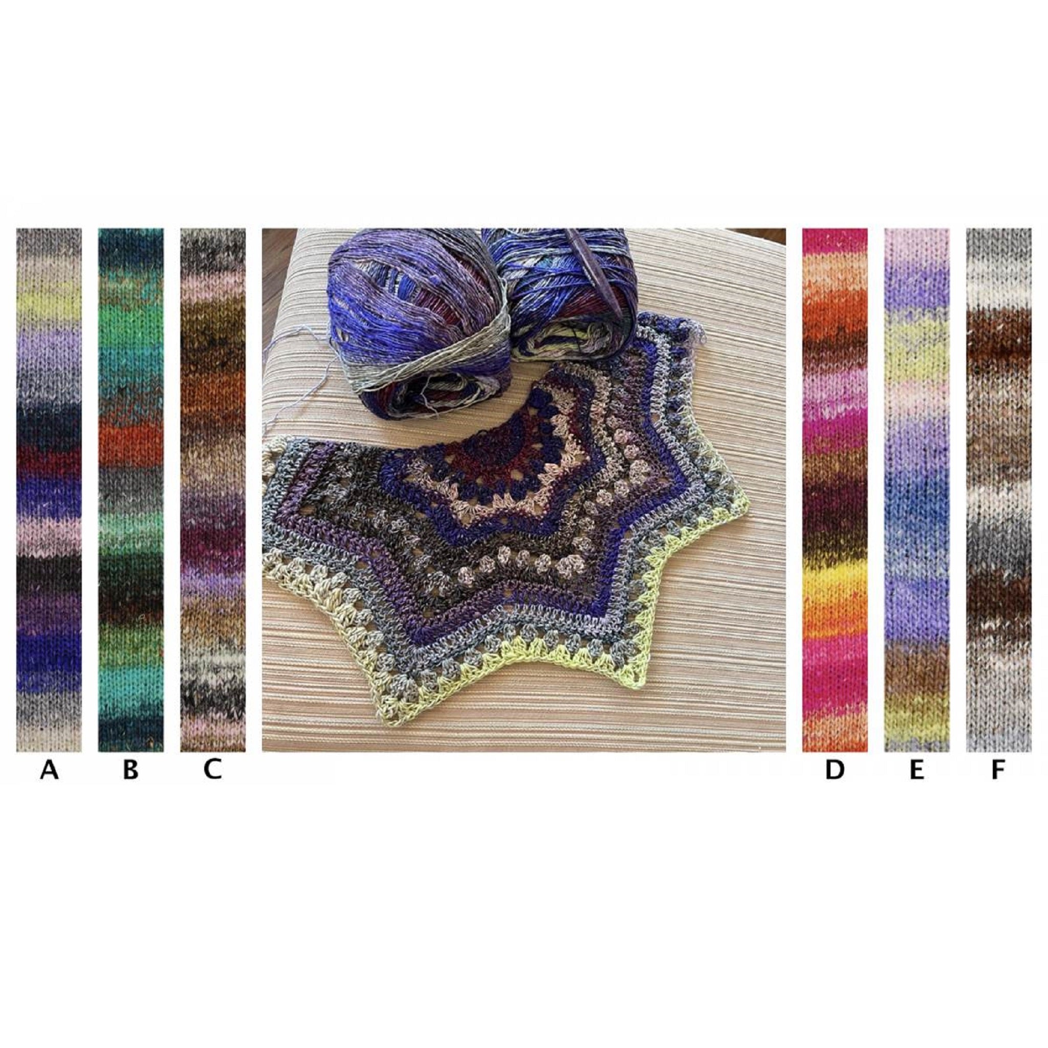 6-Day Staro Shawl Kit Noro Yarn