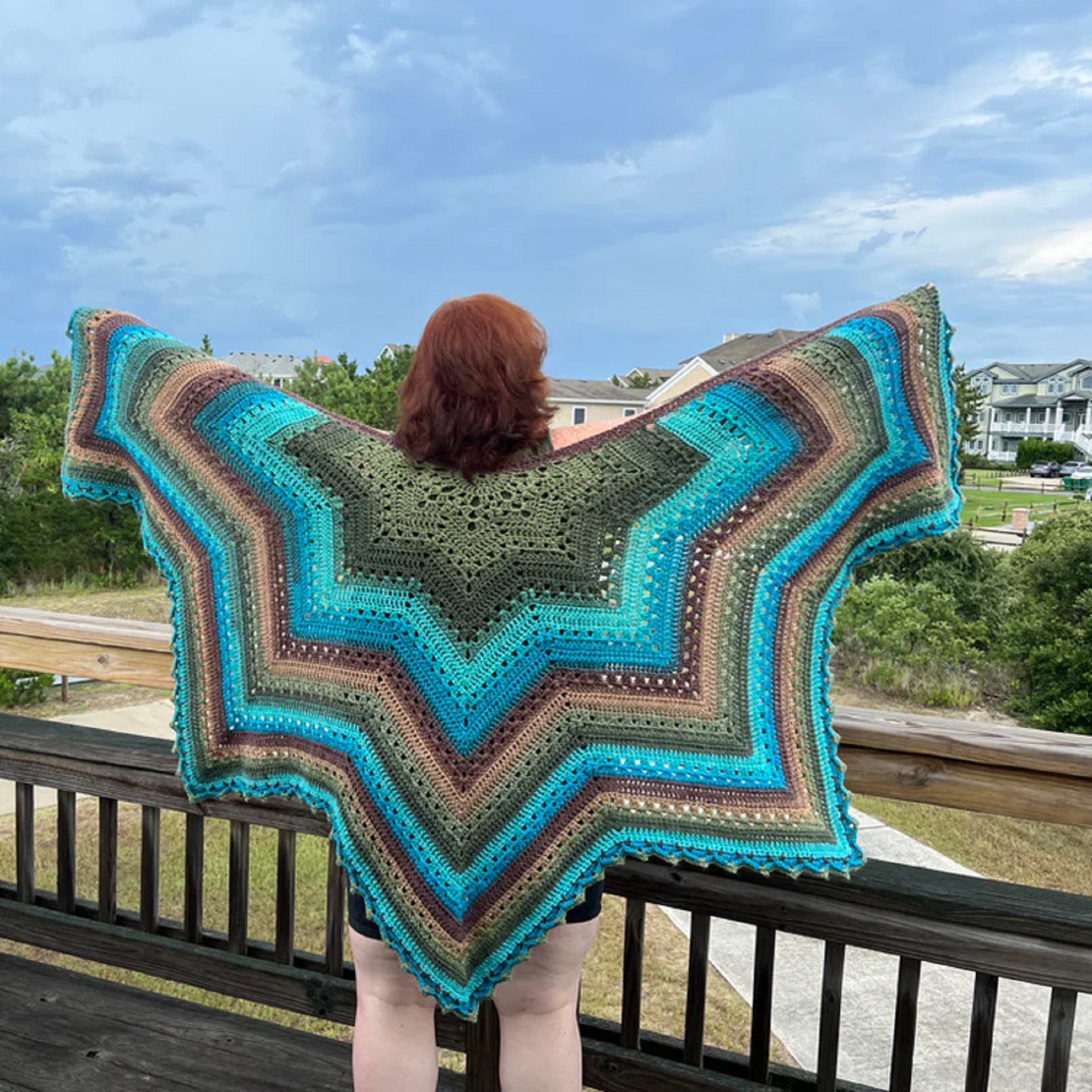 6-Day Staro Shawl Kit Noro Yarn Variant B
