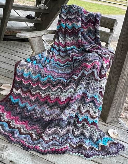 Six Day Beach House Crochet Blanket Kit