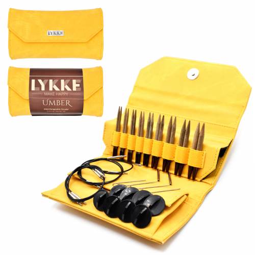 Lykke Interchangeable 35 inch Needle Set Dandelion Case - K-LYKKE-UM-35IC-SET-DAN