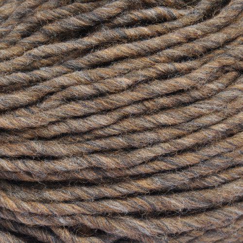 Burly Spun Super Bulky Weight Yarn | 132 Yards | 100% Wool-Yarn-Brown Sheep Yarn-Sable - BS07R-Revolution Fibers