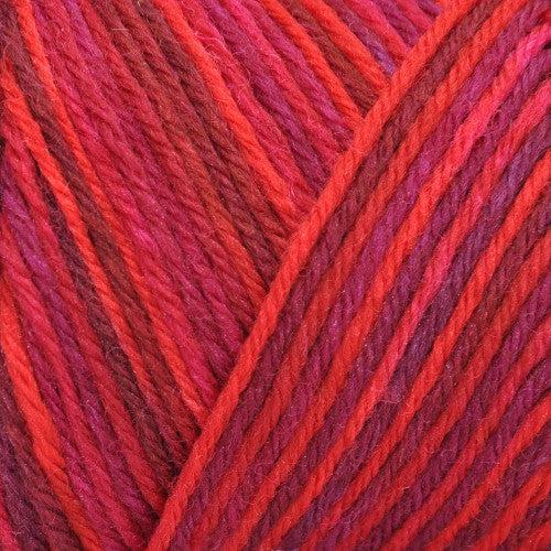 Wildfoote Luxury Sock Weight Superwash Yarn | 50 grams, 215 yards per skein-Yarn-Brown Sheep Yarn-Ragtime (Handpainted)-Revolution Fibers