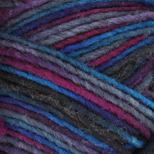 Lanaloft Handpainted Bulky Weight Yarn | 160 Yards | 100% Wool-Yarn-Brown Sheep Yarn-Razzmatazz - BLL400R-Revolution Fibers