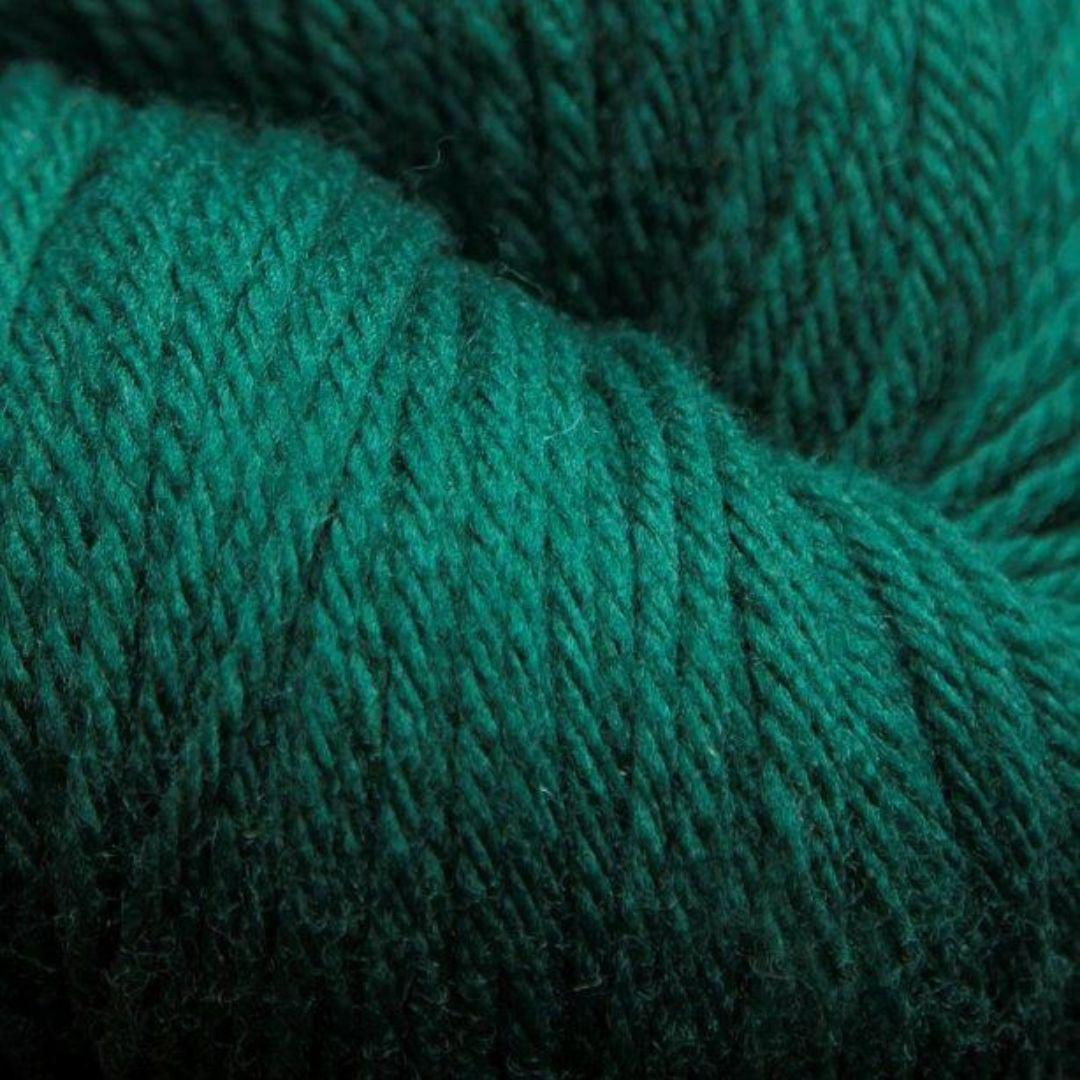Jagger Spun Super Lamb Worsted 1lb Cone - Bottle Green