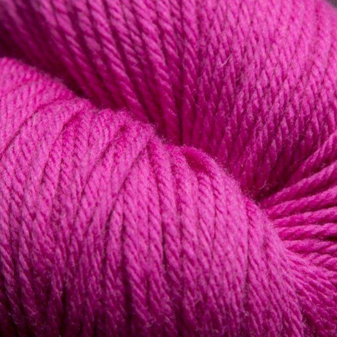 Jagger Spun Super Lamb Worsted 1lb Cone - Fuchsia