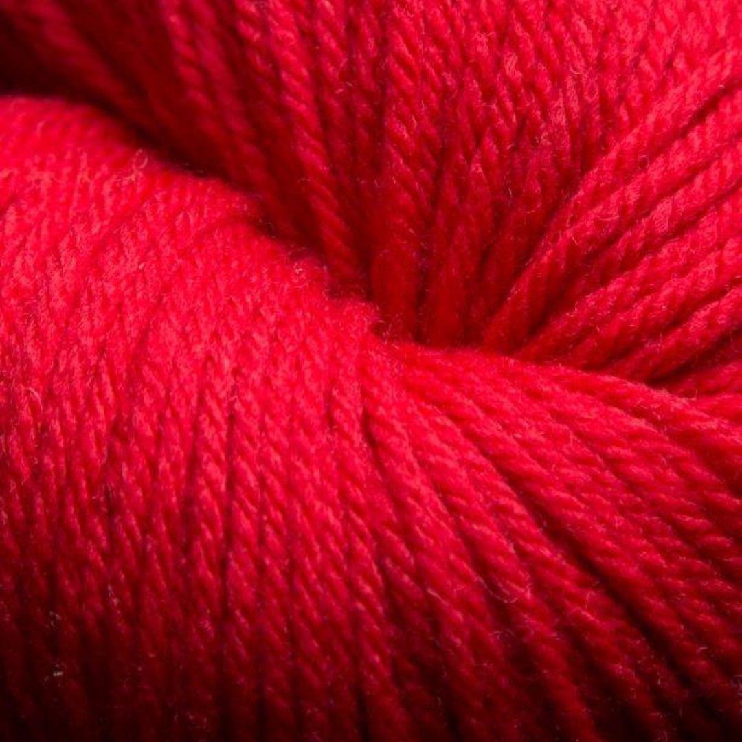 Jagger Spun Super Lamb Worsted 1lb Cone - Garnet