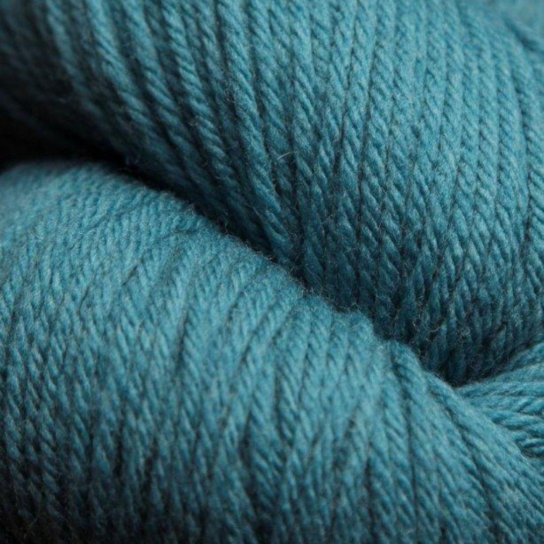 Jagger Spun Super Lamb Worsted 1lb Cone - Peacock