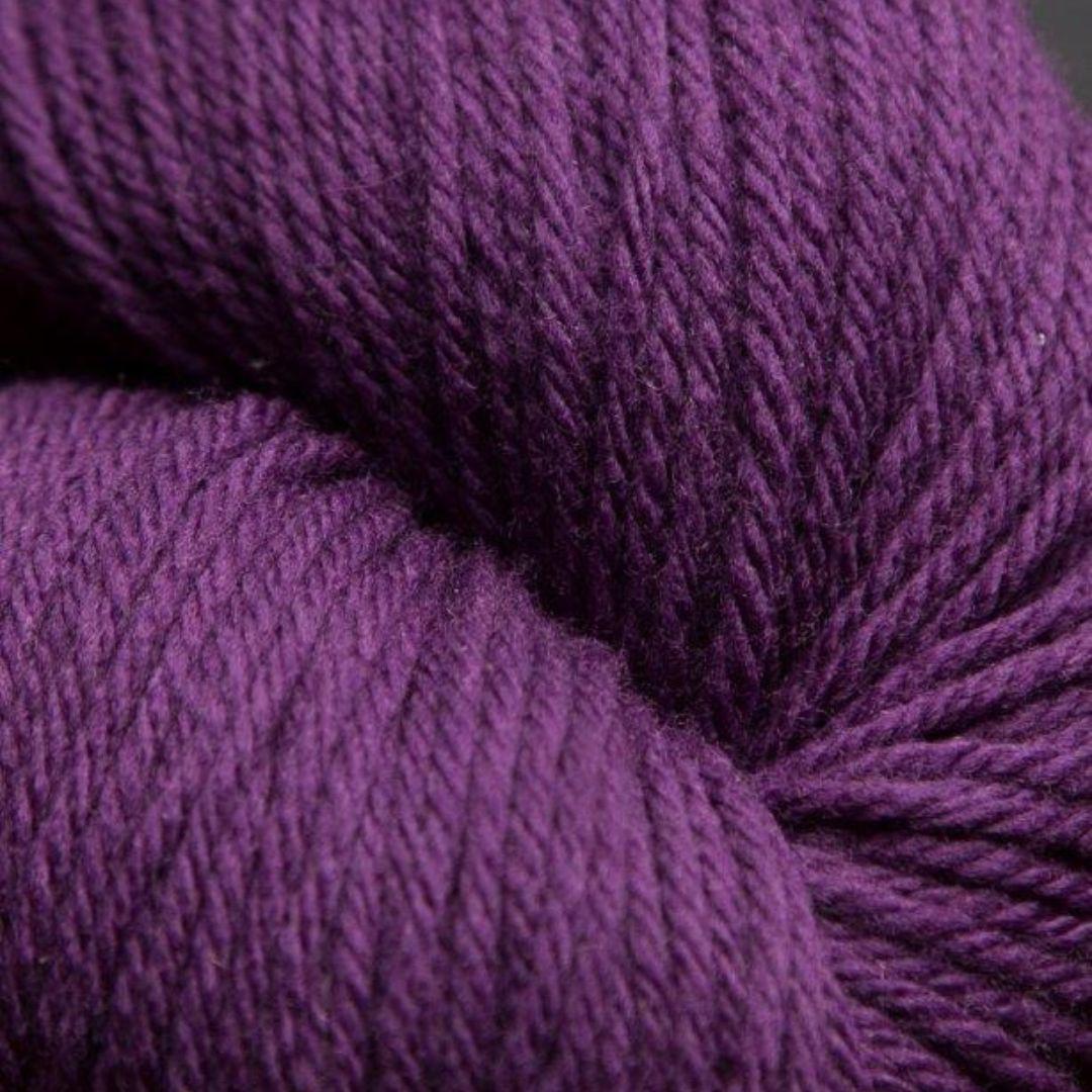 Jagger Spun Super Lamb Worsted 1lb Cone - Plum