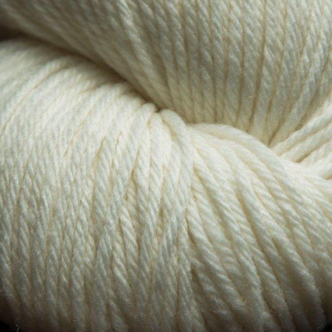 Jagger Spun Super Lamb Worsted 1lb Cone - Snow