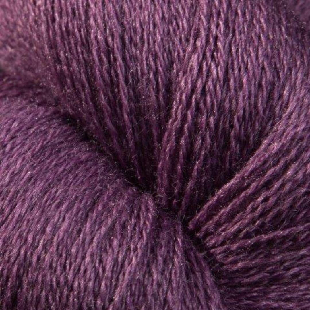 Jagger Yarns Zephyr Wool-Silk 2/18 Lace Weight 1lb Cone - Elderberry