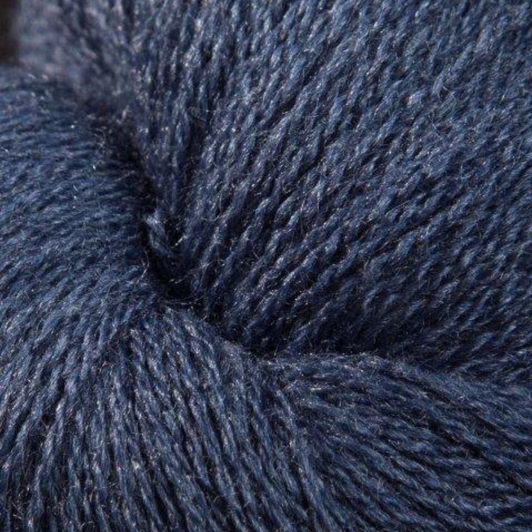 Jagger Yarns Zephyr Wool-Silk 2/18 Lace Weight 1lb Cone - Indigo