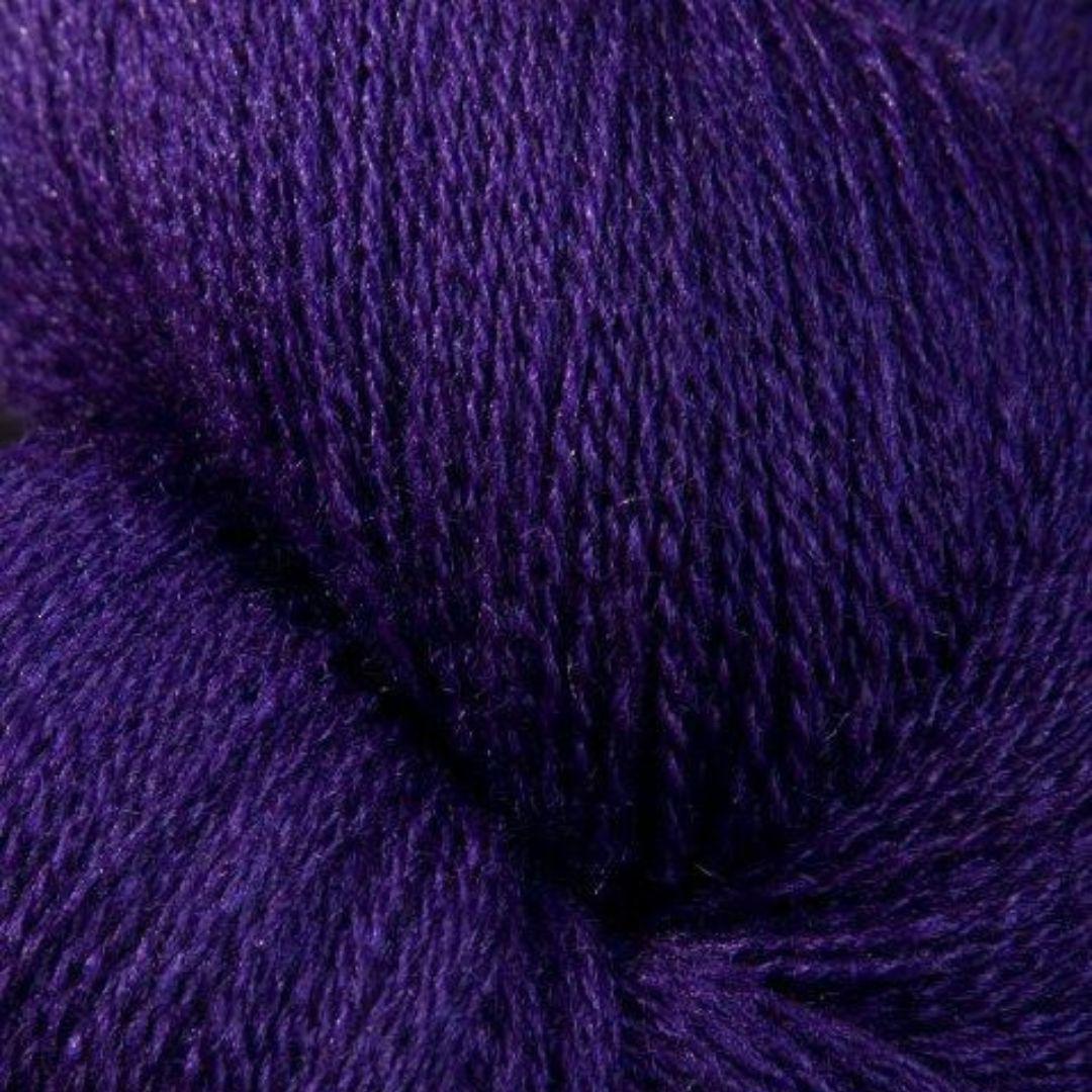 Jagger Yarns Zephyr Wool-Silk 4/8 Worsted Weight 1lb Cones - Deep Purple