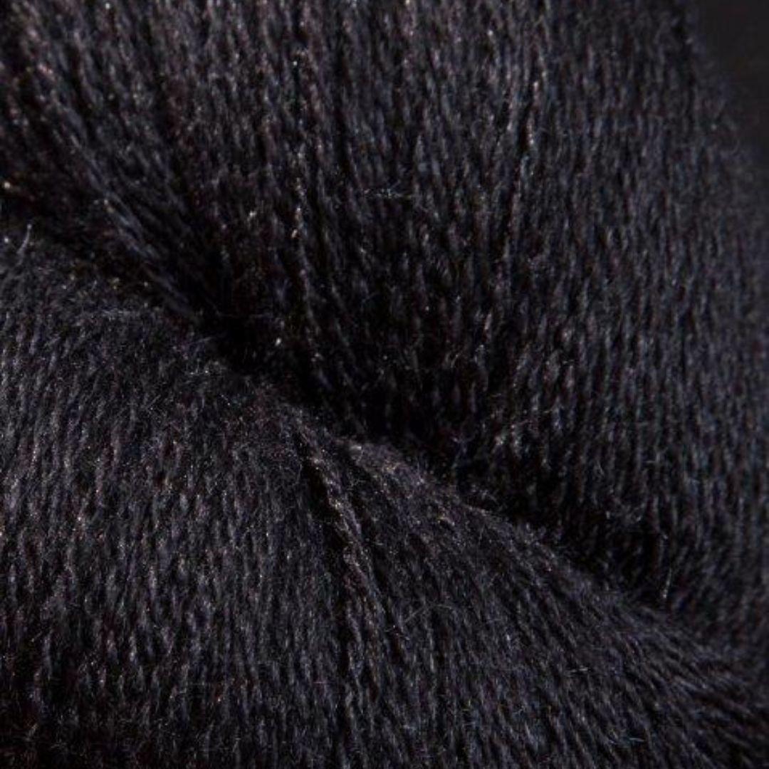 Jagger Yarns Zephyr Wool-Silk 4/8 Worsted Weight 1lb Cones - Ebony