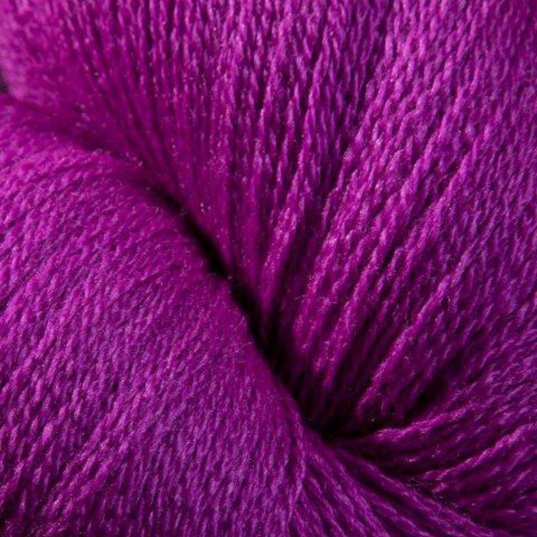 Jagger Yarns Zephyr Wool-Silk 4/8 Worsted Weight 1lb Cones - Fuchsia