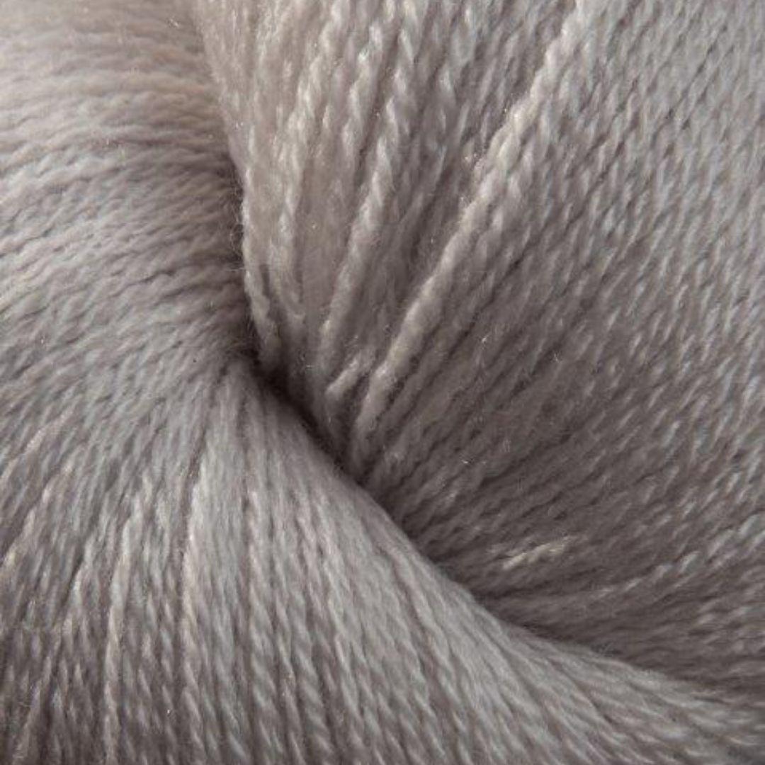 Jagger Yarns Zephyr Wool-Silk 4/8 Worsted Weight 1lb Cones - Pewter