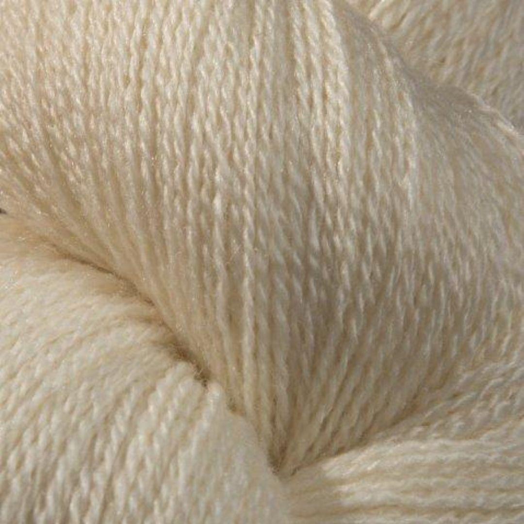 Jagger Yarns Zephyr Wool-Silk 4/8 Worsted Weight 1lb Cones - Vanilla