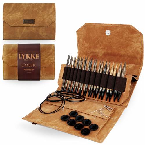 Lykke Umber 5 Inch Interchangeable Circular Needle Set 2