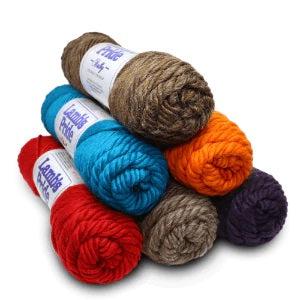 Lamb's Pride Bulky Weight Yarn | 125 Yards | 85% Wool 15% Mohair Blend-Yarn-Brown Sheep Yarn-Heather Charcoal - M04-Revolution Fibers