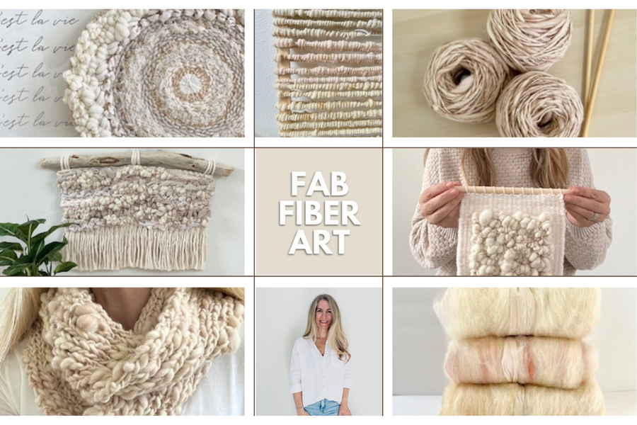 Weaving Serenity: Gilly Morrell's Neutral Palette Mastery at Fab Fiber Art