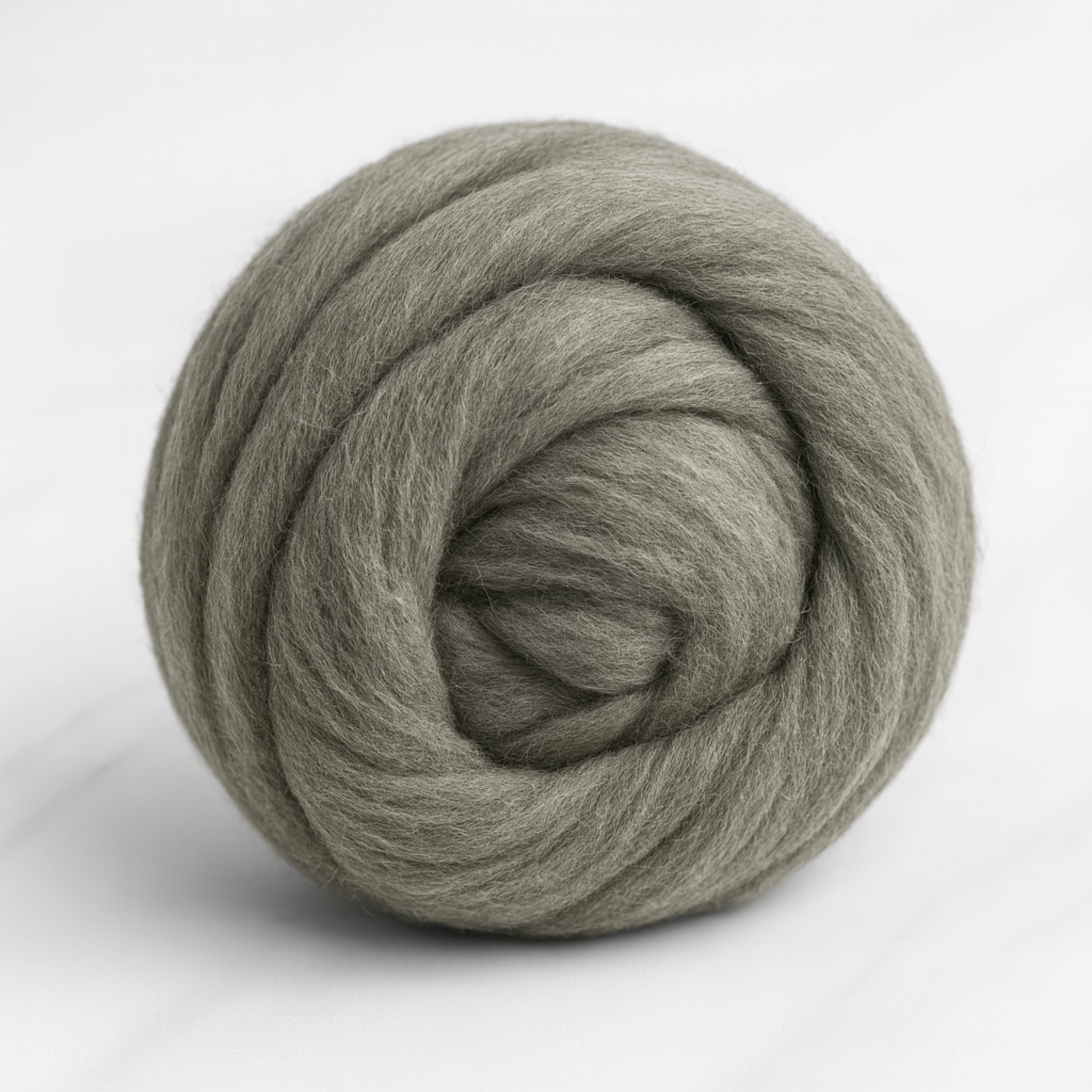 Natural Gray Corriedale Wool Top for Spinning & Felting 1 lbs