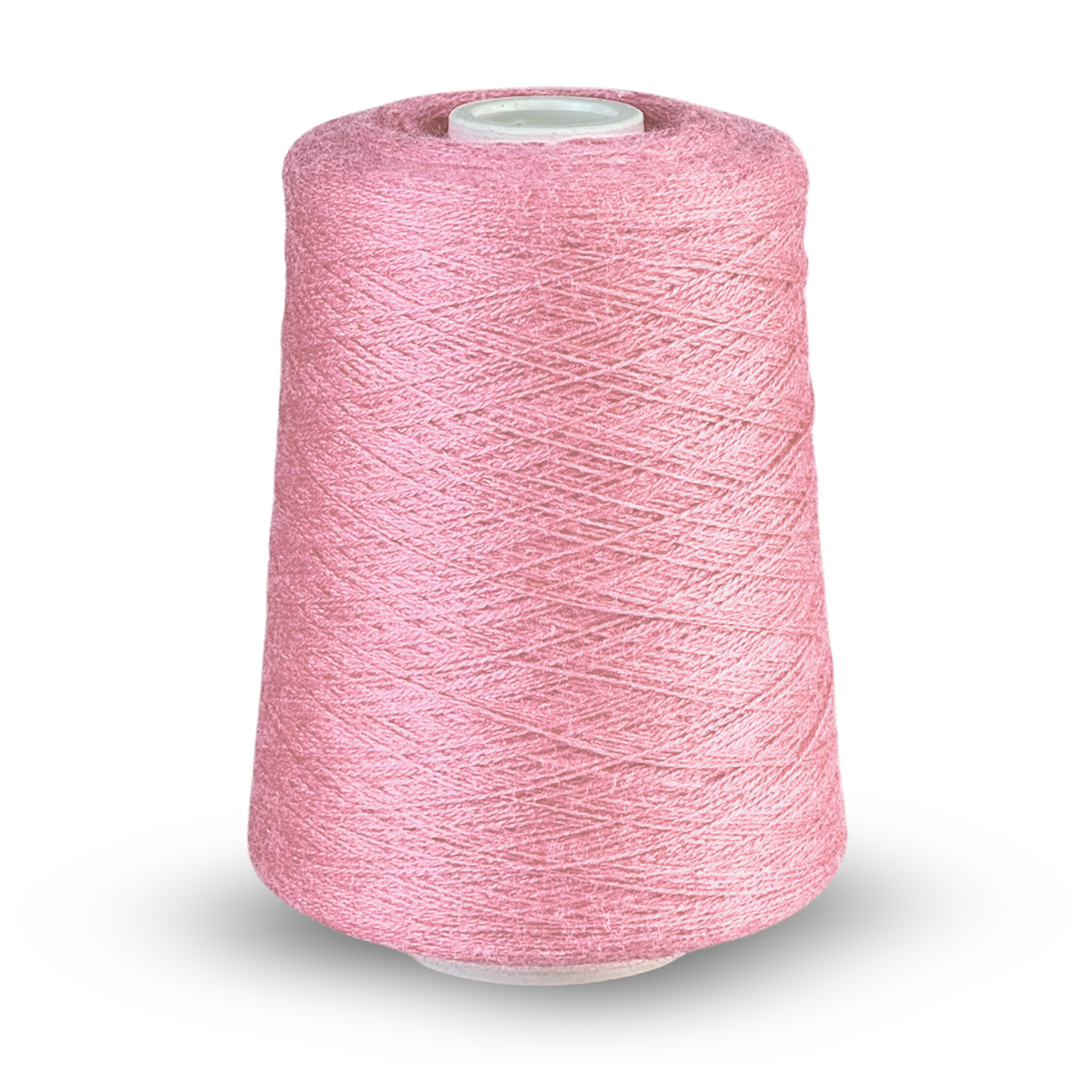 Zephira 2/18 wool-silk lace cone in Lady Slipper; soft blush pink with gentle glow, 1 lb about 5,040 yards.