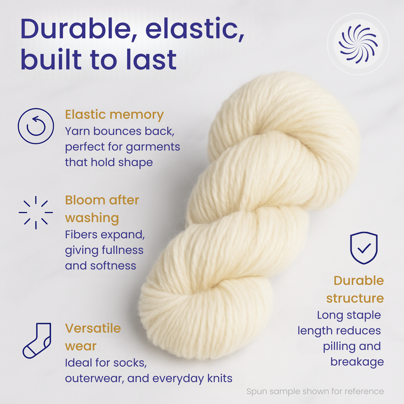 combed top for spinning Rambouillet Wool Combed Top for Spinning & Felting 8 ounces (0.5 lb)