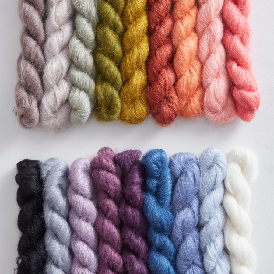 Bonmoher Super Mohair and Silk Yarn Revolution Fibers