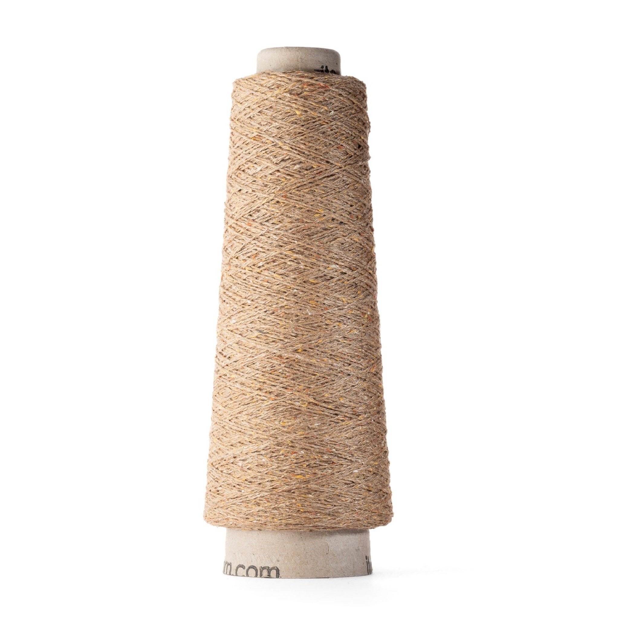 Sero Silk Noil Weaving Yarn Cone Camel