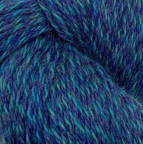 Jagger Ragg 3-Ply Wool Yarn _ Sport Weight _ 1 lb Cone Deep Sea