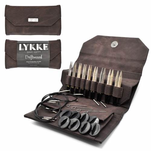 Driftwood 3.5 inch interchangeable needle set CAO - K-LYKKE-DW-35IC-SET-CAO
