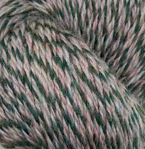 Jagger Ragg 3-Ply Wool Yarn _ Sport Weight _ 1 lb Cone Fairy Forest