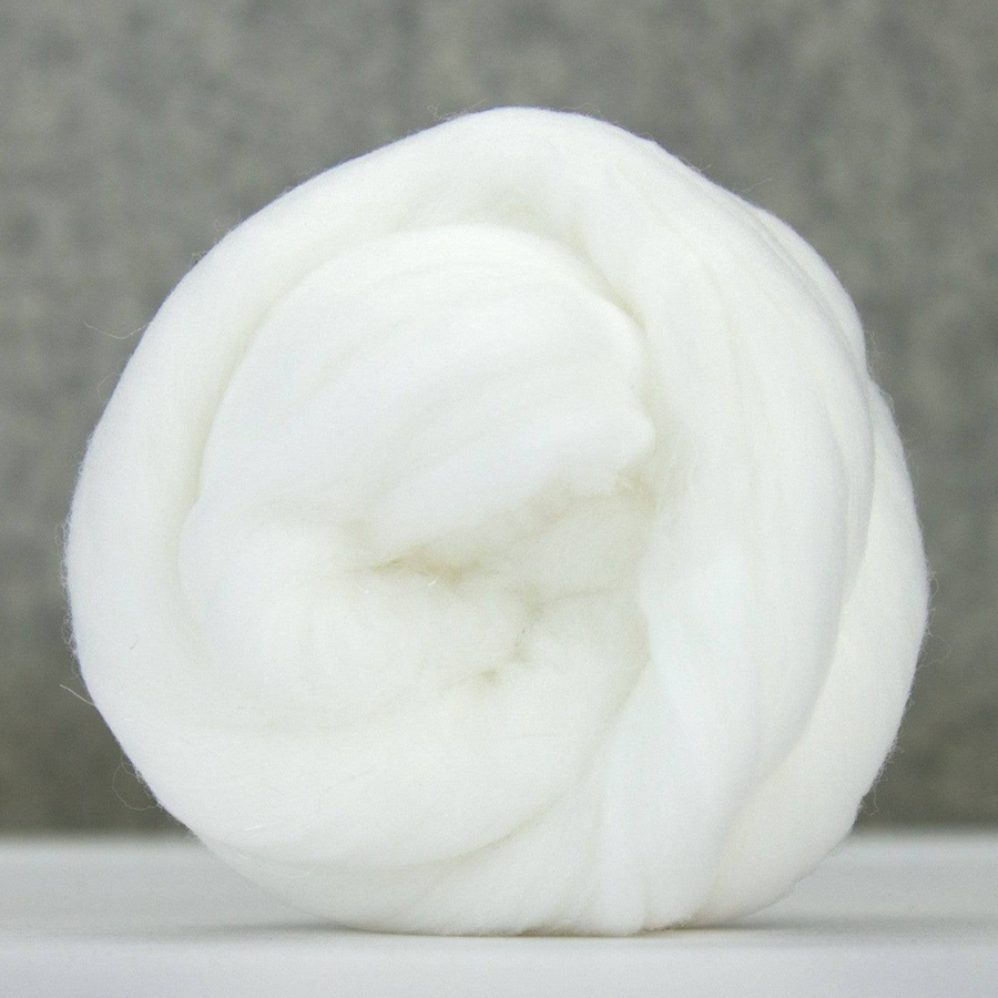 Undyed Natural Merino Wool - Paradise Fibers 64 Count Undyed Merino Top- 1  lb. Special