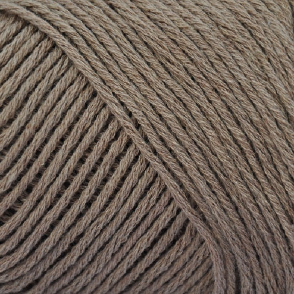 Cotton Fleece DK Weight Yarn | 215 Yards | 80% Pima Cotton 20% Merino Wool-Yarn-Brown Sheep Yarn-Mink Brown-Revolution Fibers