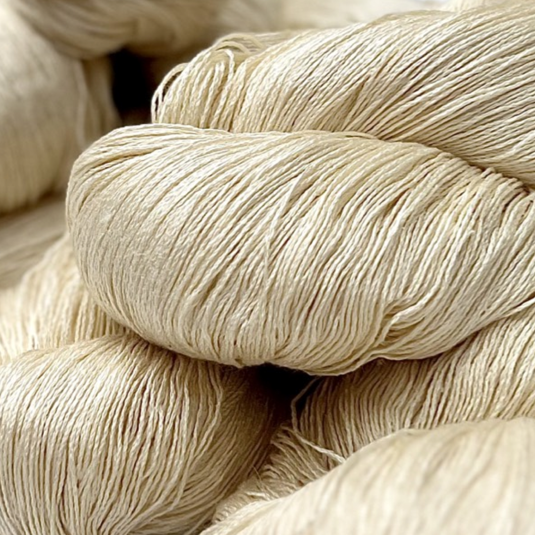 Gazzal Wool & Silk, Merino Wool Silk Yarn, Hand Dyed Lace Weight Solid  Color Knitting Yarn, 1,76oz-360yd 