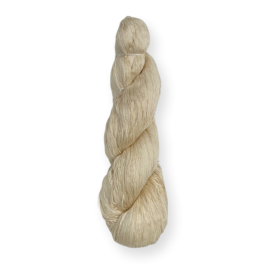 Mulberry Silk Yarn - 600M/100Gr - Wheat - Lace Weight Yarn