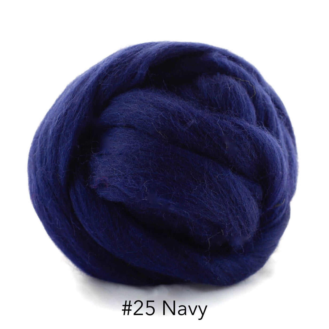 Polish Merino Wool Top - Navy Blue