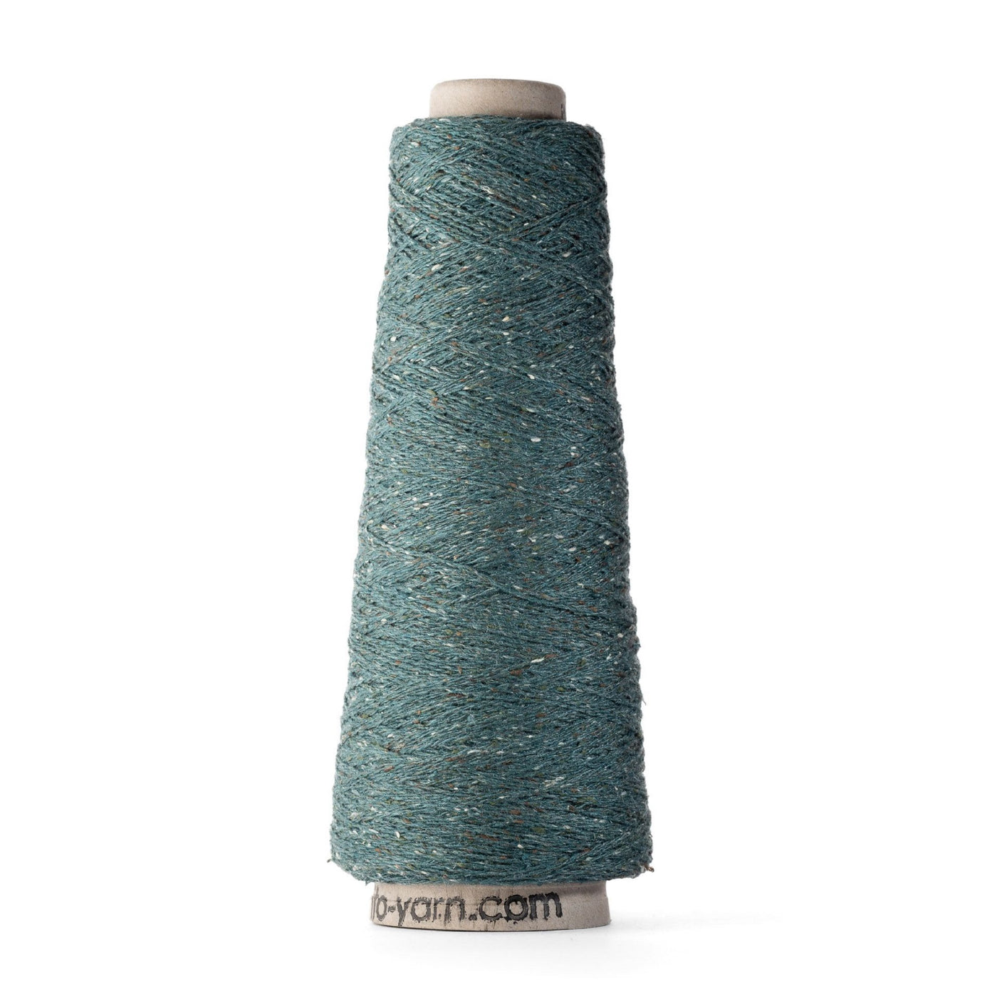 Sero Silk Noil Weaving Yarn Cone Pool Green