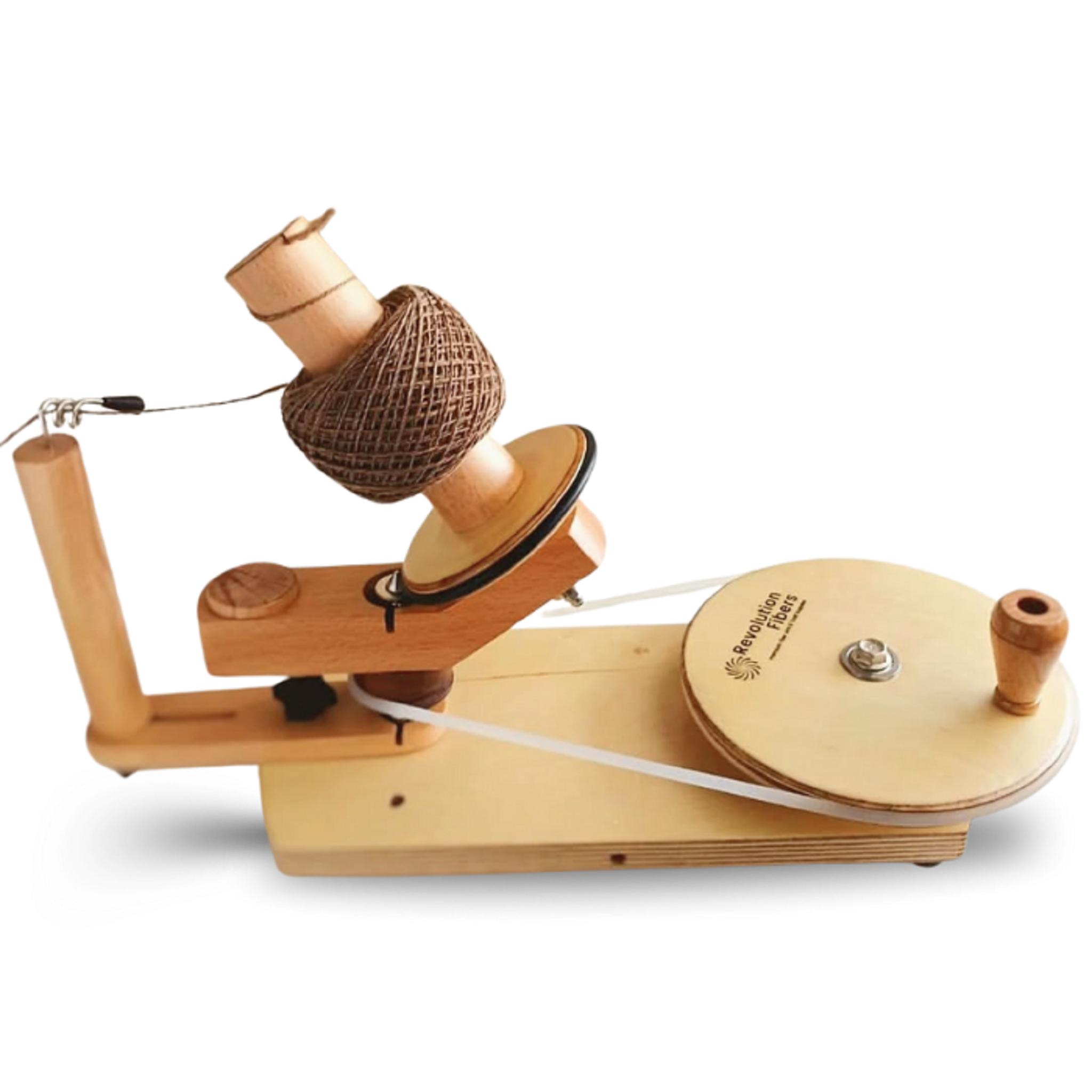 Revolution Fibers Jumbo Ball Winder for winding yarn for knitting and crocheting