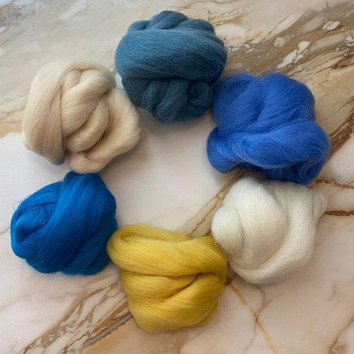 Wool Roving for Spinning & Felting | Revolution Fibers | Revolution Fibers
