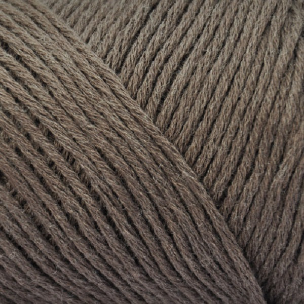 Cotton Fleece DK Weight Yarn | 215 Yards | 80% Pima Cotton 20% Merino Wool-Yarn-Brown Sheep Yarn-Truffle-Revolution Fibers