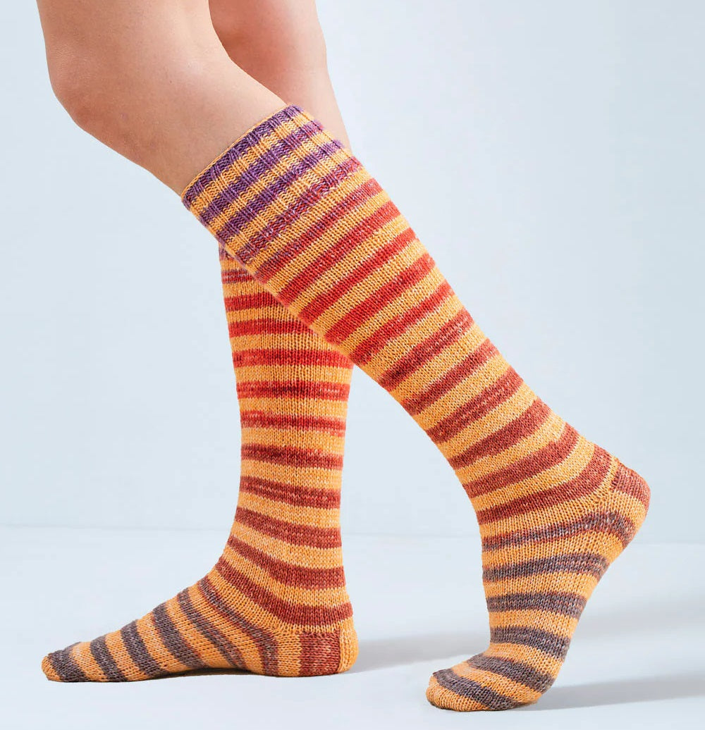 Uneek Sock Kits | Pan 24 Limited Edition | Self Striping Sock Kits