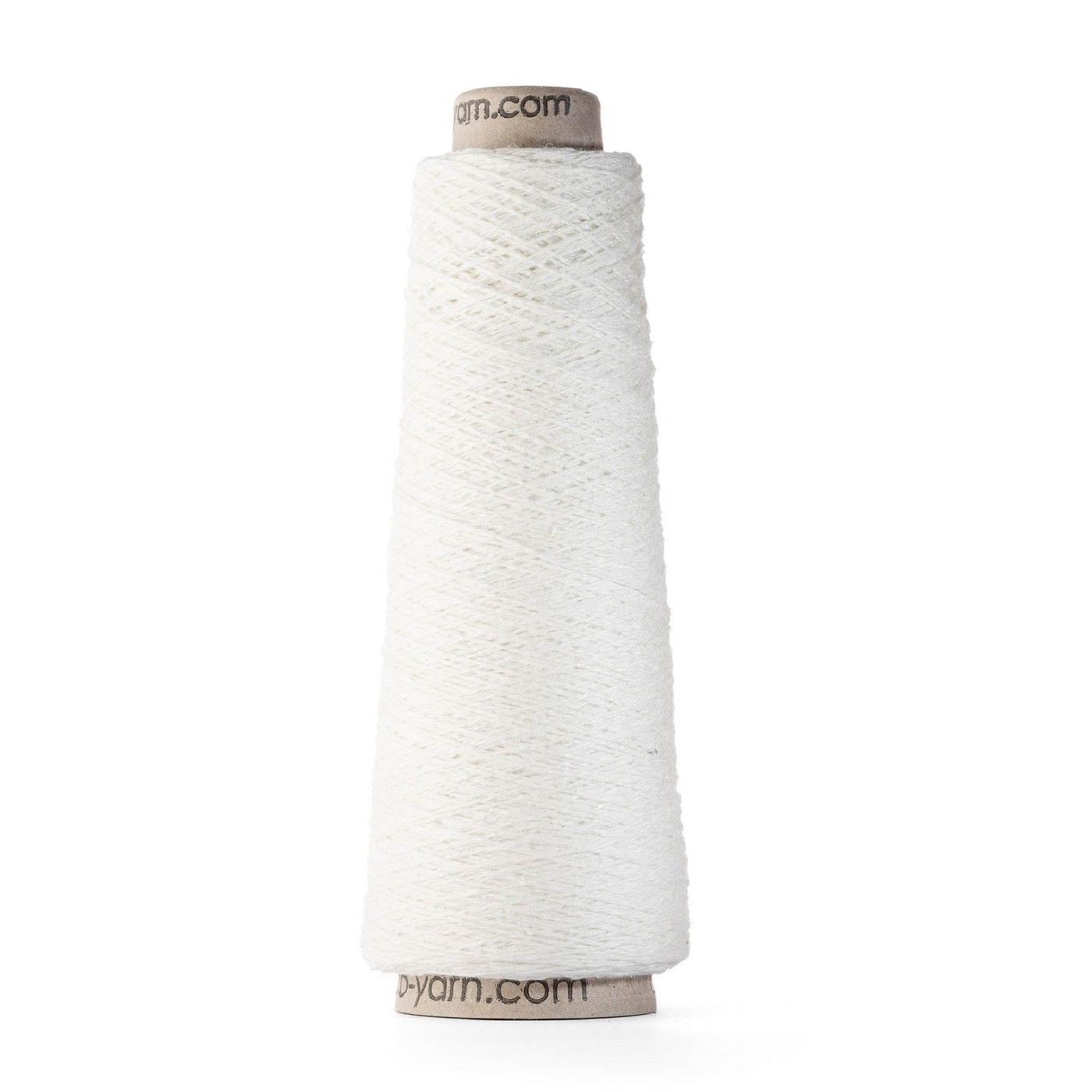 Sero Silk Noil Weaving Yarn Cone White