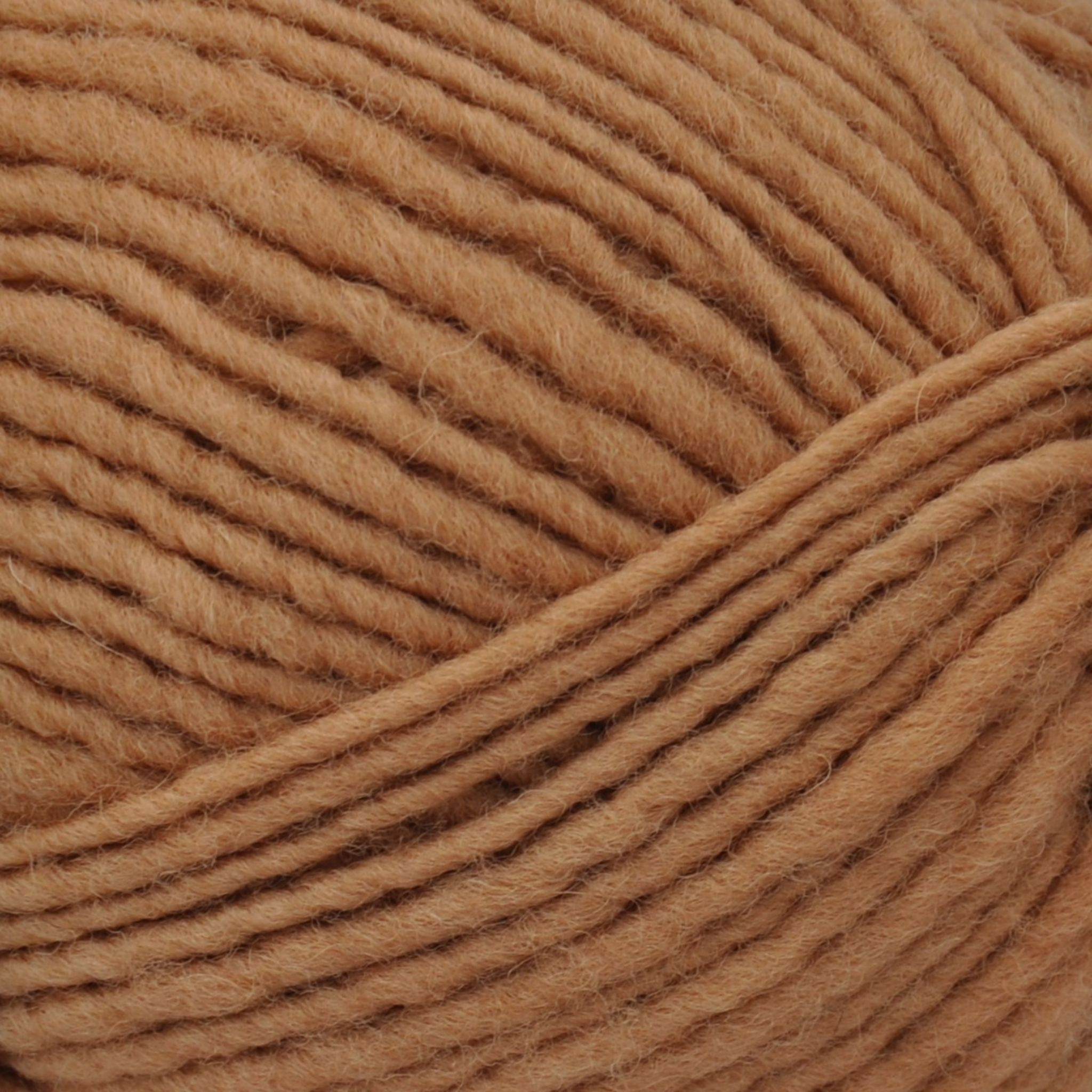 Brown Sheep Lanaloft Worsted 1 lb wool yarn cone, Adobe Clay warm tan, 720 yds — at Revolution Fibers