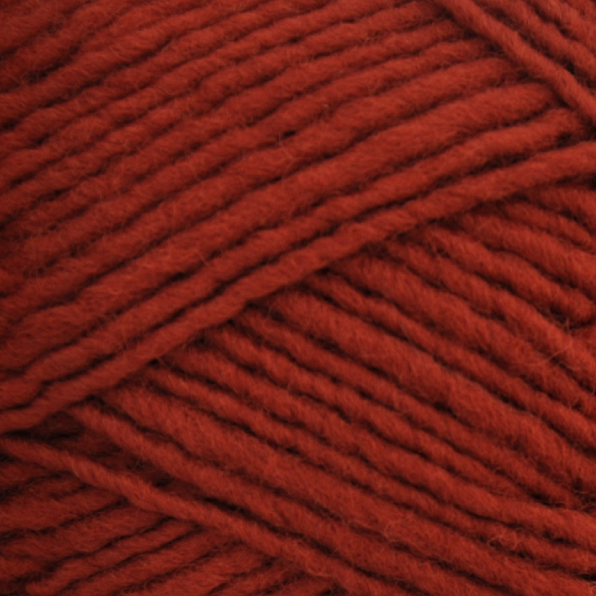 Brown Sheep Lanaloft Worsted 1 lb wool yarn cone, Paprika red-orange hue, 720 yds — at Revolution Fibers