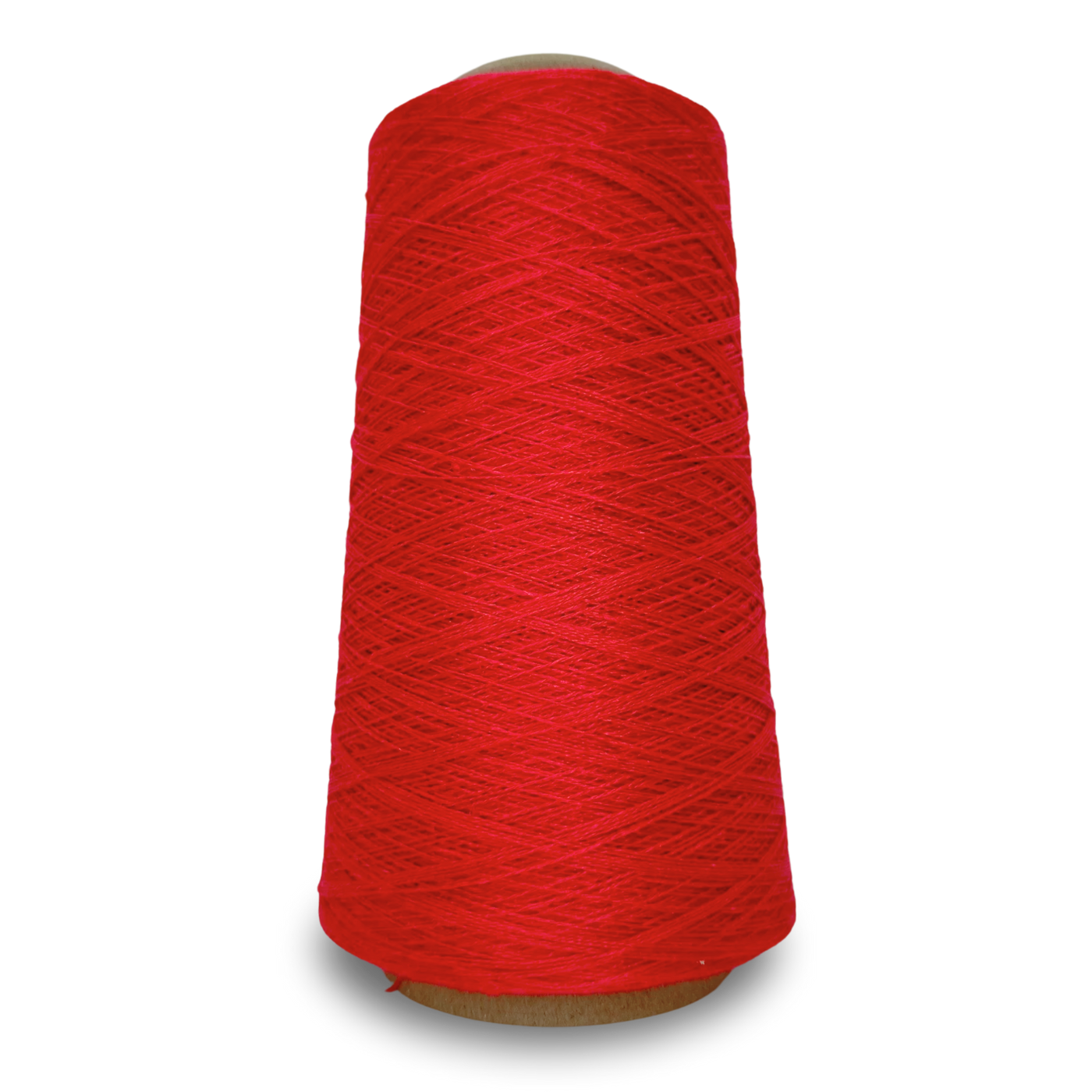 Red 11 – Euroflax 14/4 Linen Yarn 8 oz Cone, sport weight wet-spun flax yarn in red for knitting, weaving, or crochet projects