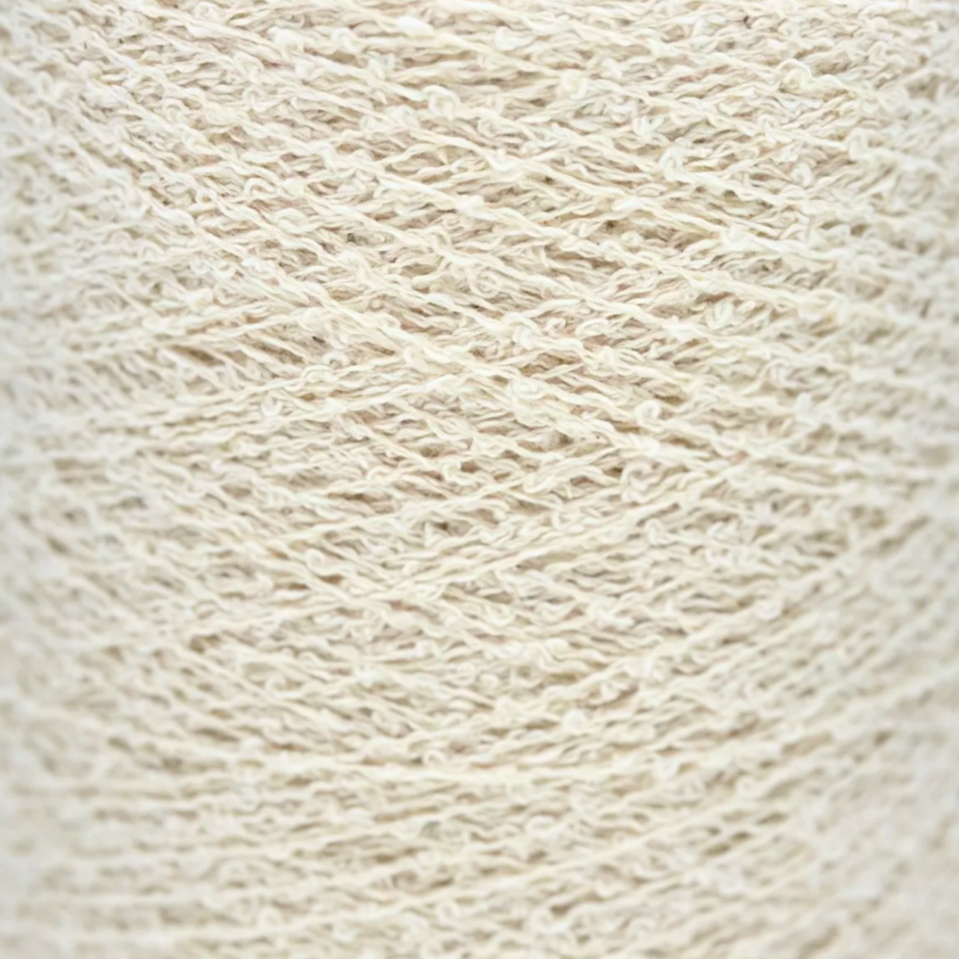 Lofty Cotton Bouclé Yarn | 1lb Fingering Weight Cone