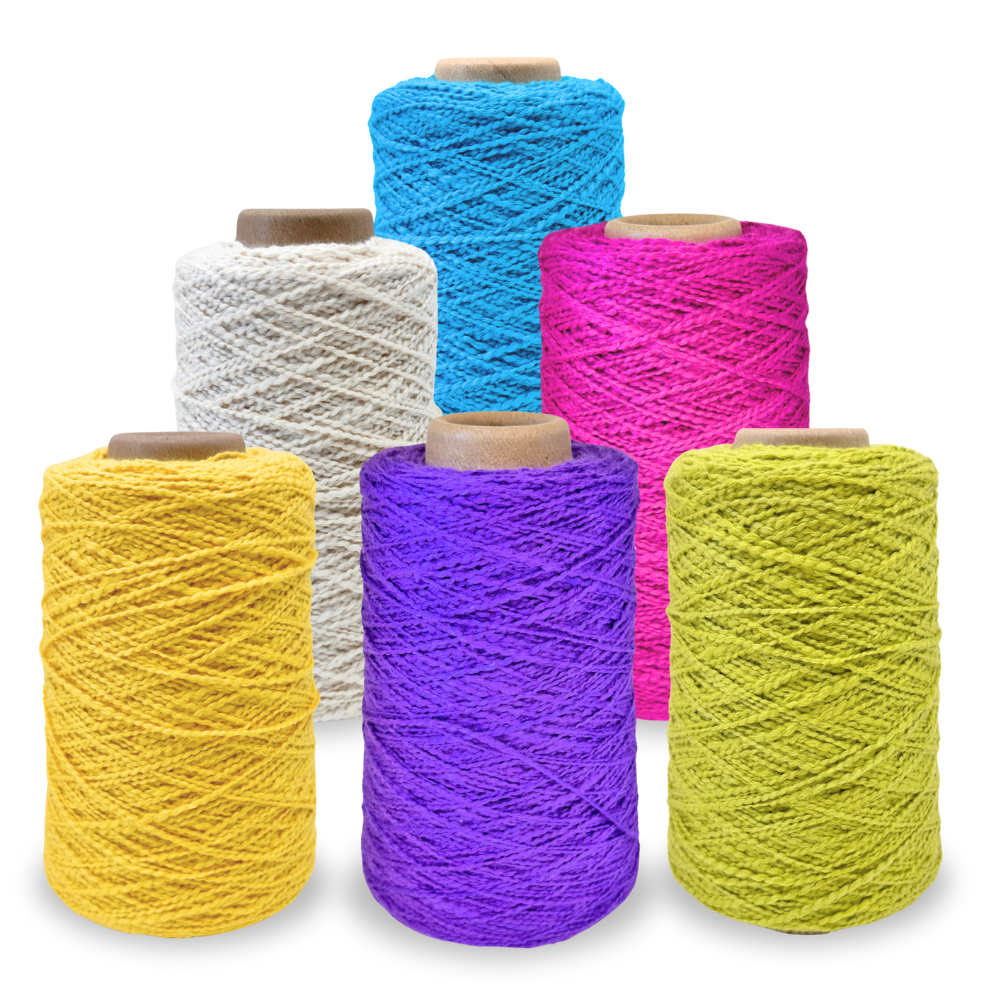 Lofty Cotton Pillow Soft  Bouclé Yarn | 1lb Worsted Weight Cone