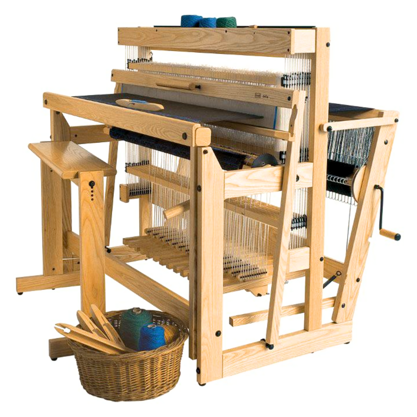 Louët Delta Floor Loom — Premium Countermarch Loom with Floating Breast Beam