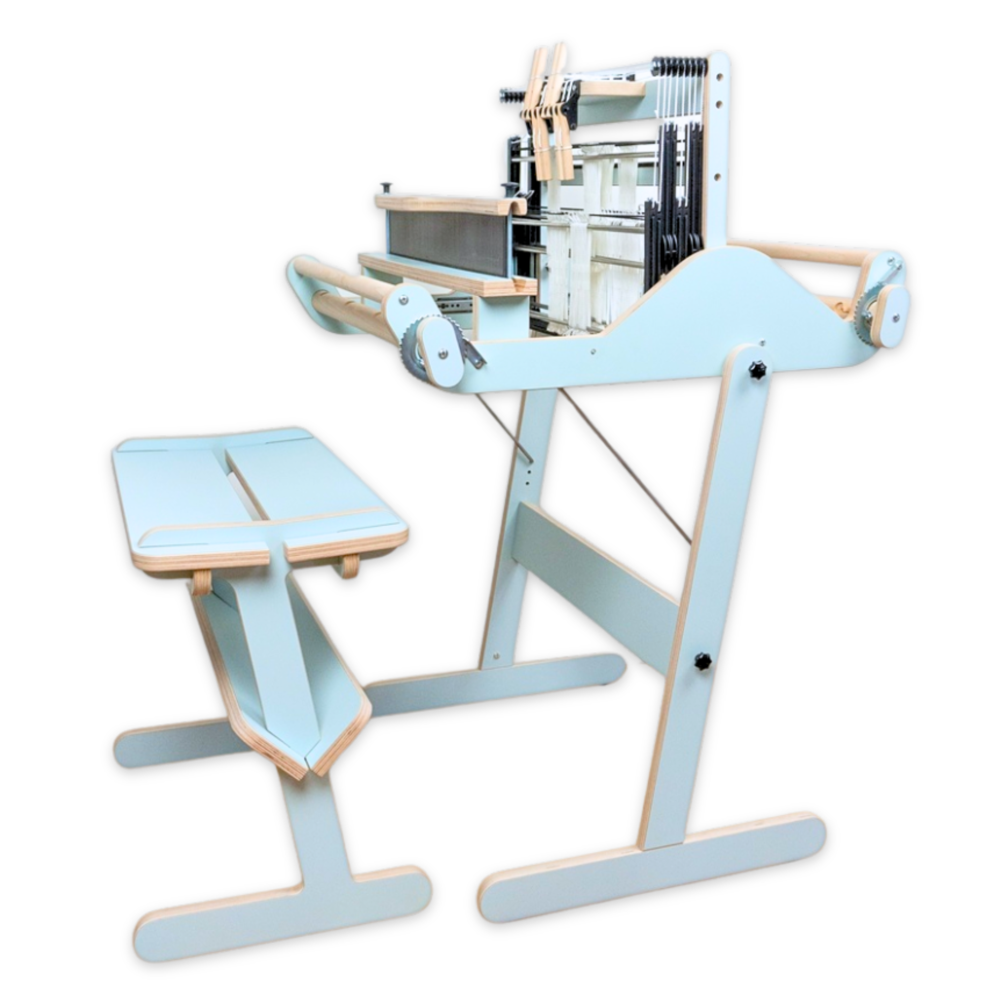 Louet Harmony Table Loom Complete Set - Light Blue | 8-Shaft Weaving ...